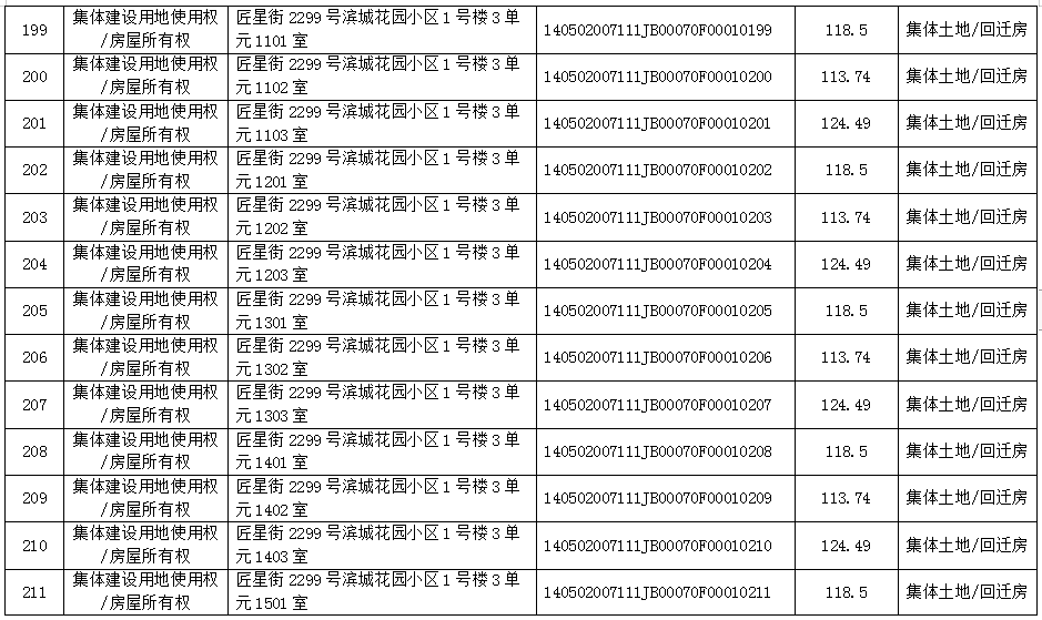 不动产首次登记公告（2021-0001）(图17)