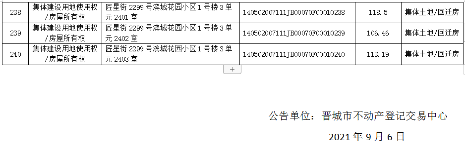 不动产首次登记公告（2021-0001）(图20)